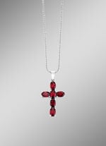 Anhänger mit echt Granat 