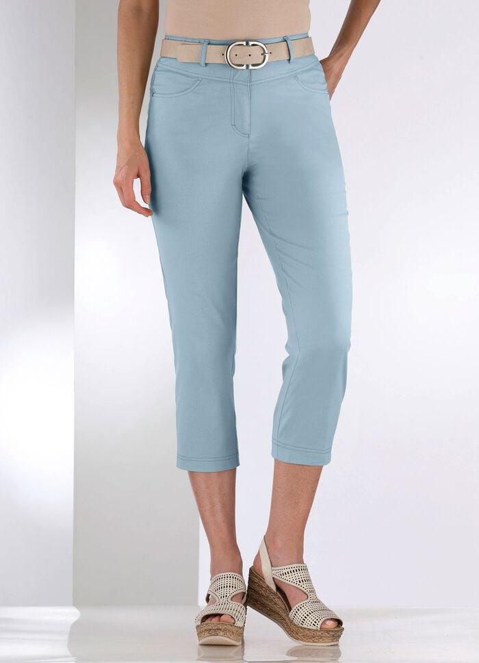 Caprihose in 4-Pocket-Form 