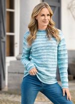Pullover aus Melangegarn 