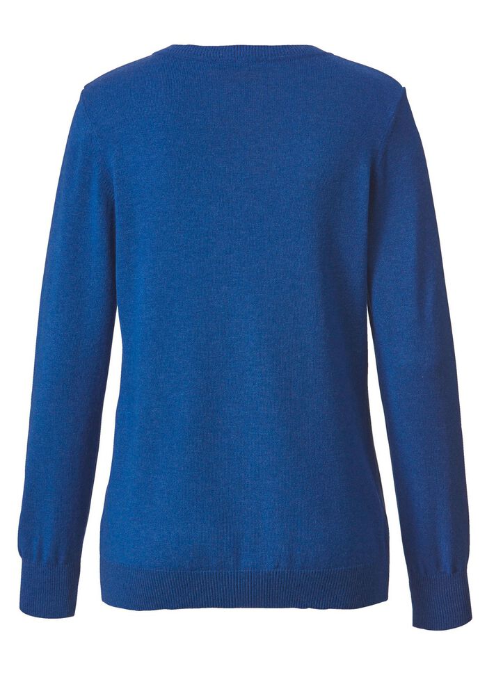 Pullover mit Modal-Anteil BLAU