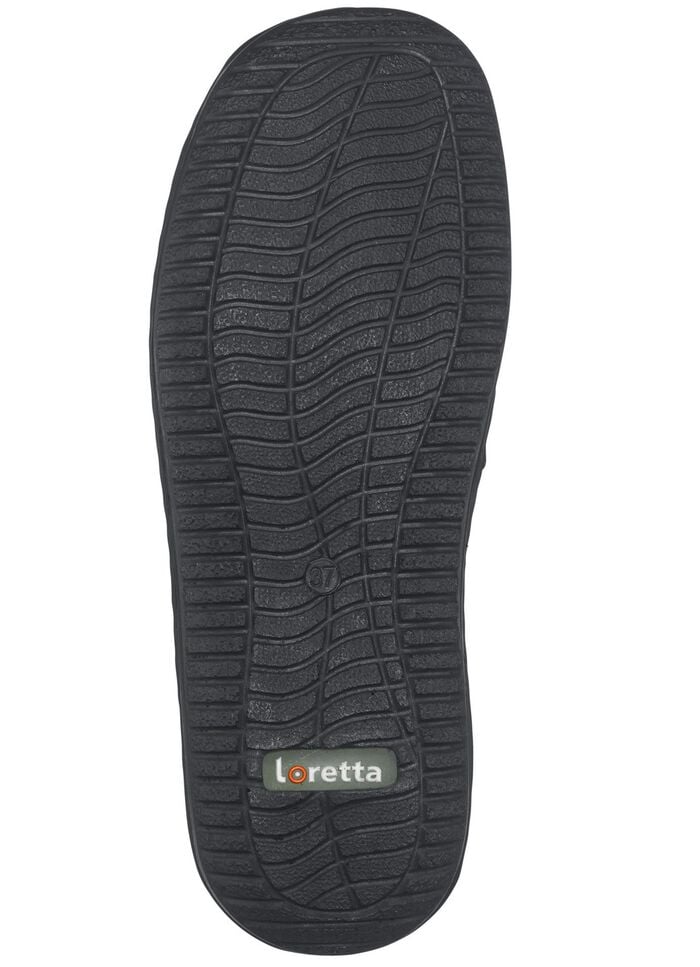 Schn&uuml;rschuh aus Nappaleder mit Knitter-Struktur SCHWARZ