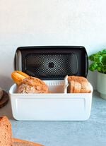 Tupperware BreadSmart Brotbeh&auml;lter WEISS-SCHWARZ