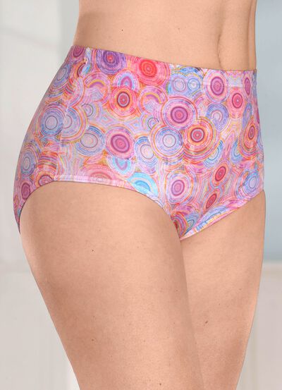 Laurina Dreierpack Slips mit Dehnbund 