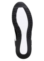 ELENA EDEN Sneaker aus Nappa-und Veloursleder SCHWARZ-WEISS