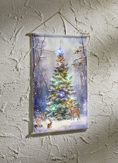 Beleuchtetes Wandbild 