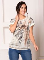 Shirt mit Flatlock-N&auml;hten 