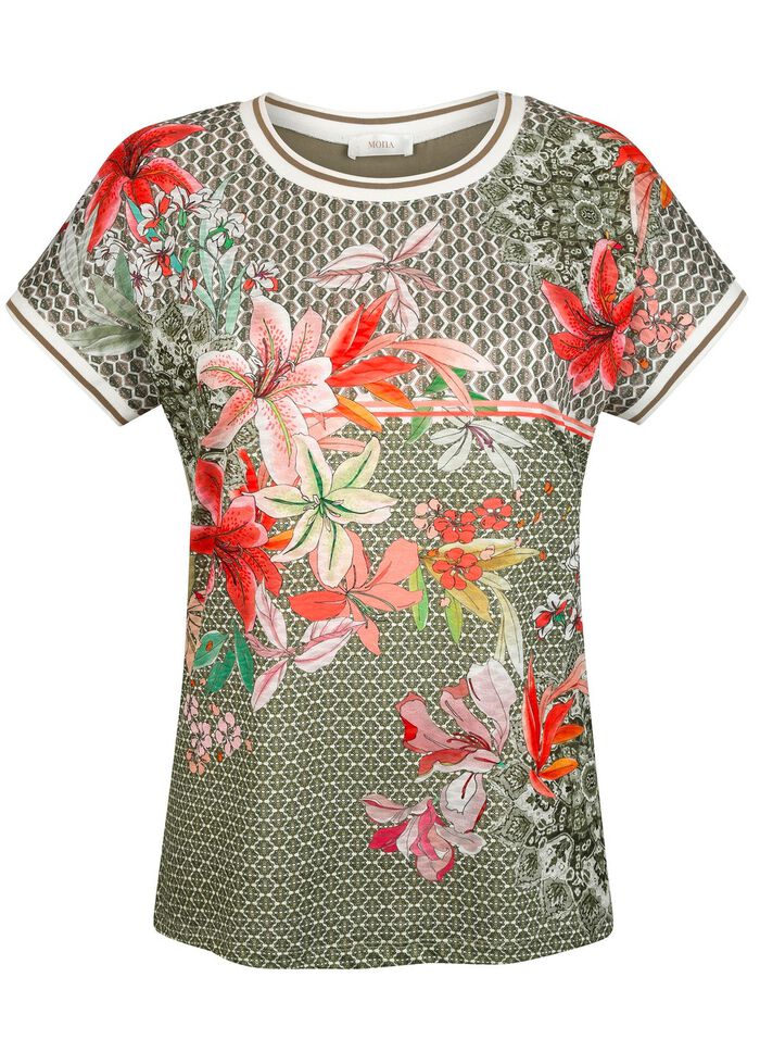 Shirt mit Allover-Dessin 