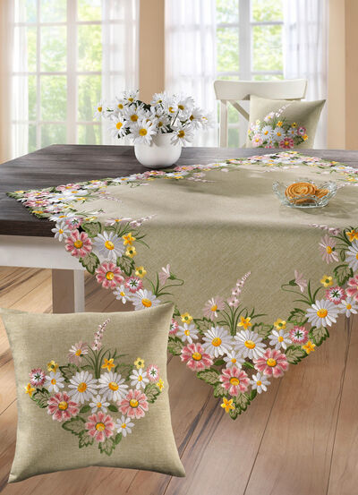 Frühlingshafte Tisch- und Raumdekoration 