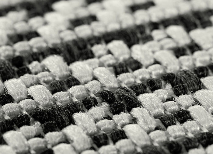 Brücken und Teppich für drinnen und draußen ANTHRAZIT