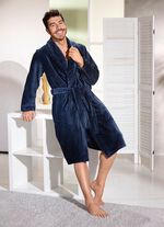 Hausmantel aus Micropl&uuml;sch 