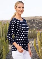 Pullover in Mustermix 