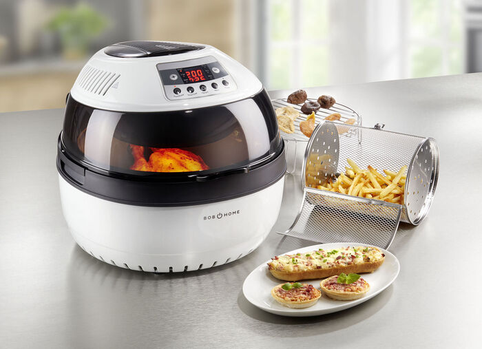 Energiesparender Bob Home Halogen-Hei&szlig;luftofen 