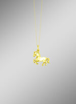 Pferde-Anhänger aus Gold 