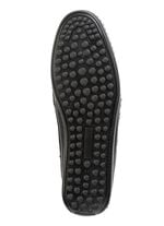 GINO GALANTE, leichte Herren-Slipper, mit Gummizug SCHWARZ