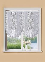 Schwalbenschwanz mit Stangendurchzug WEISS