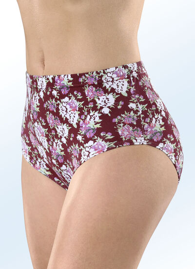 Fünferpack Slips mit Gummizug 