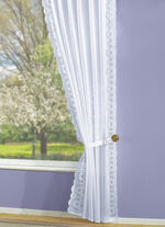 Seitenschal-Garnitur mit beidseitigem Bord&uuml;renabschluss 