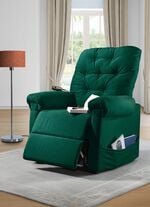 TV-Sessel mit Motor und Aufstehhilfe DUNKELGR&Uuml;N