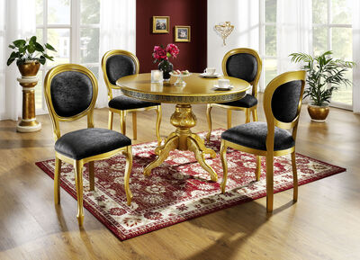 Italienische Stühle mit Federkernpolsterung 