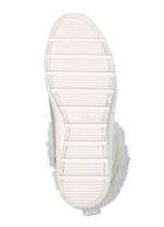 ELENA EDEN, gef&uuml;tterte Damen-Boots, Winterschuhe, Weite G, mit herausnehmbarem Fu&szlig;bett PERLWEISS-GRAU