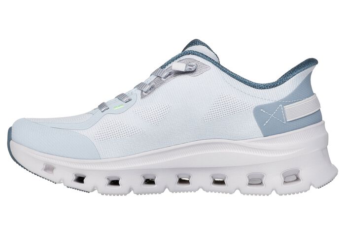 SKECHERS, sportliche Damen-Sneaker, mit Slip-Ins Fersenplatte 