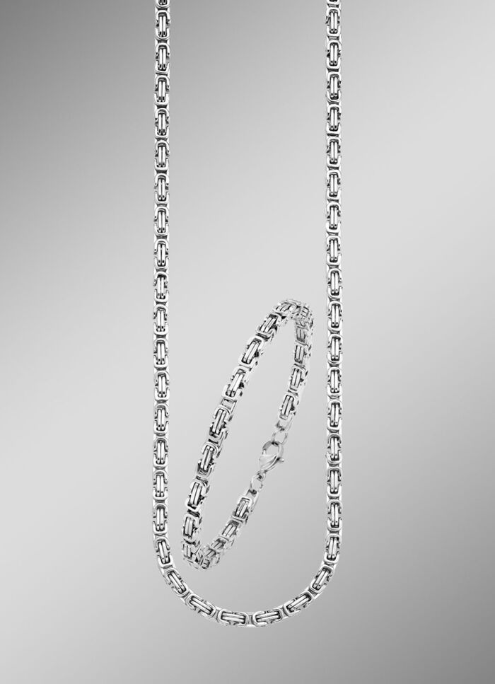 Zeitlose und kraftvolle Königsketten-Garnitur 