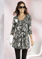 Bezauberndes Longshirt mit 3/4-langen Ärmeln 