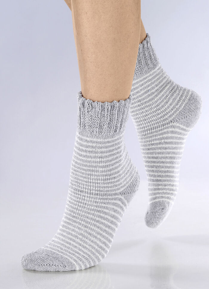 Fünferpack Socken mit kuscheliger Frottier-Innenseite 