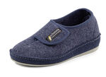 Komfortable Herren-Hausschuhe, mit anatomisch geformtem Fußbett MARINE
