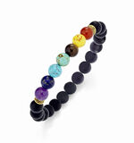 Elastisches Chakra-Armband 