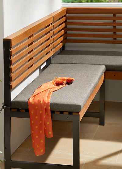 Auflagen f&uuml;r Balkon-Eckbank-Set 