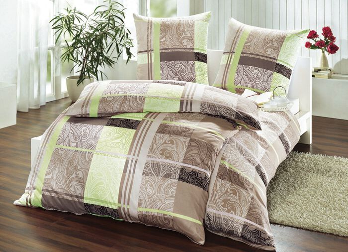 Satin Bettwäsche-Garnitur LIND