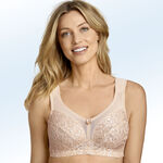 Miss Mary BH mit unterlegter Elastikspitze im Vorderteil BEIGE