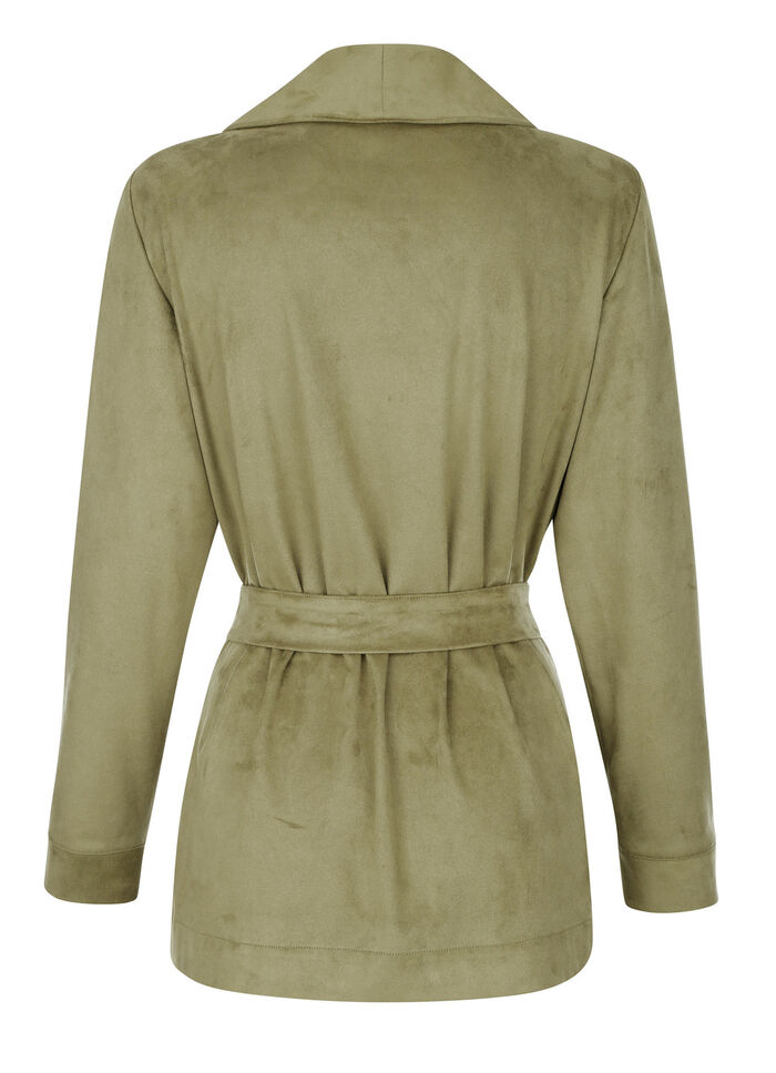 Longblazer mit Schalkragen 