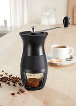 Kaffeemühle mit Kegelmahlwerk aus Porzellan 