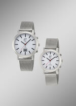 Funkgesteuerte Partneruhr mit Solar-Antrieb 