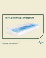 7-Zonen-Matratzen &bdquo;fan Sweet Dream XXL&ldquo; 