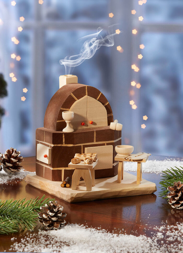 Räucherbackofen aus Holz 