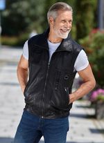 Lederweste mit Taschen 