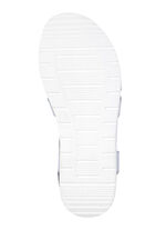 ELENA EDEN, sommerliche Damen-Sandalen, Weite G, aus Leder BLEU