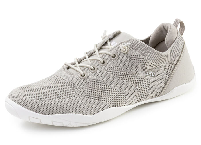 Komfortable Damen-Barfußschuhe, mit herausnehmbarem Fußbett ECRU