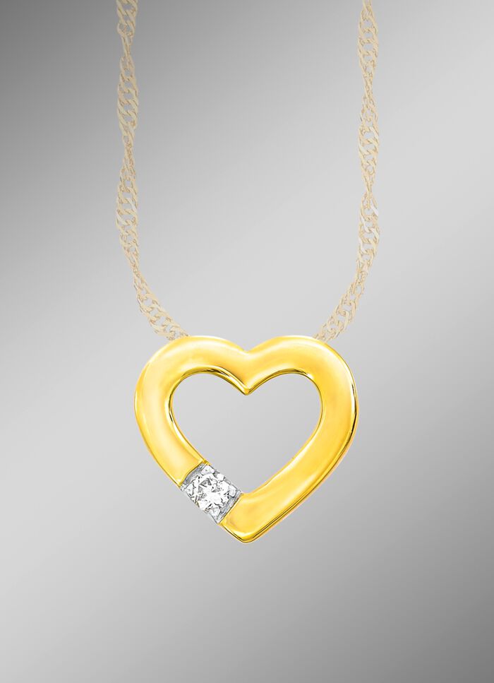 S&uuml;&szlig;er Herz-Anh&auml;nger 