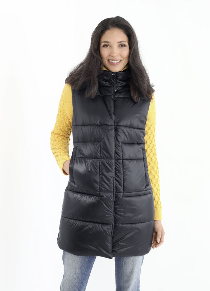 Funktions-Longweste mit 2-Wege-Rei&szlig;verschluss 