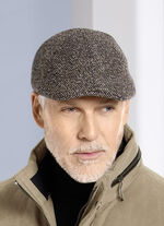 Klassische Herren-Schiebermütze  BRAUN