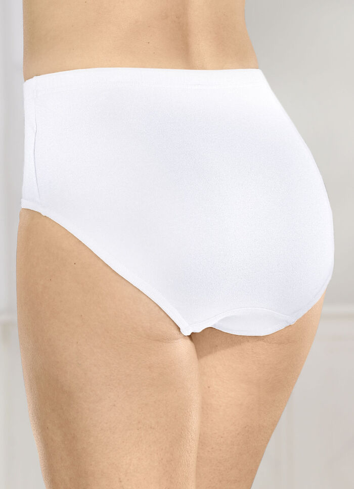 Fünferpack Slips mit Gummizug im Bund 