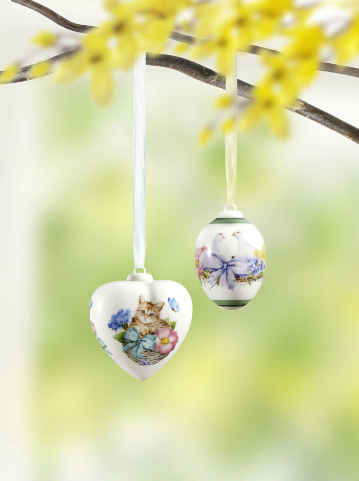 Hutschenreuther Jahresh&auml;nger 2024 aus hochwertigem Porzellan 