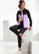 Freizeitanzug von „LPO“ in 2 Farben FLIEDER-SCHWARZ