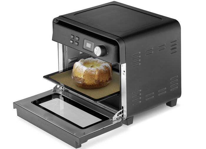 Hei&szlig;luftofen zum Backen und Frittieren 