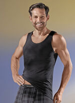 Dreierpack Achselshirts mit Einfassung 