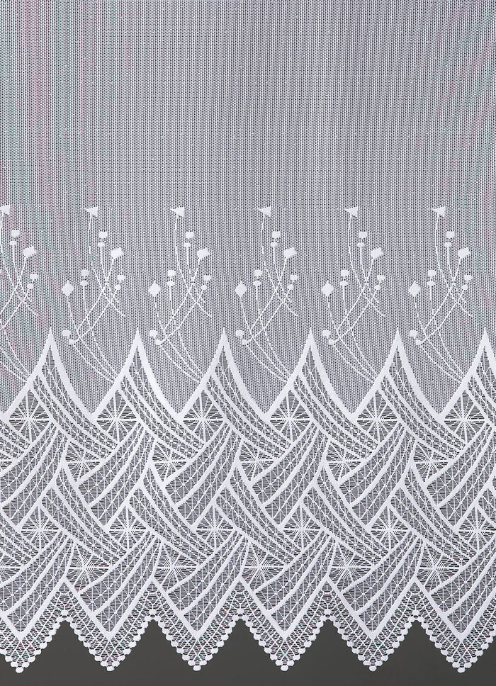 Store Grafik mit Universalschienenband WEISS